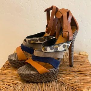 L.a.m.b. Gwen Steffani high heels shoes 8 lamb ⭐️